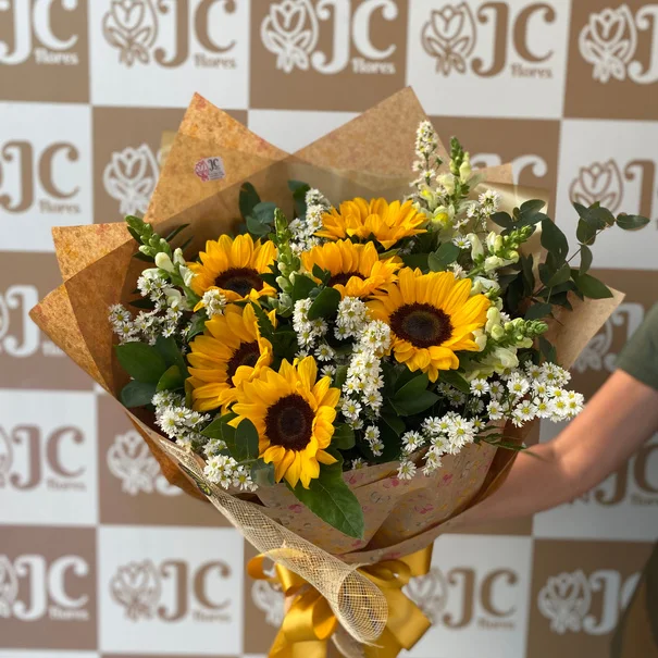 Buquê de girassóis da JC Flores