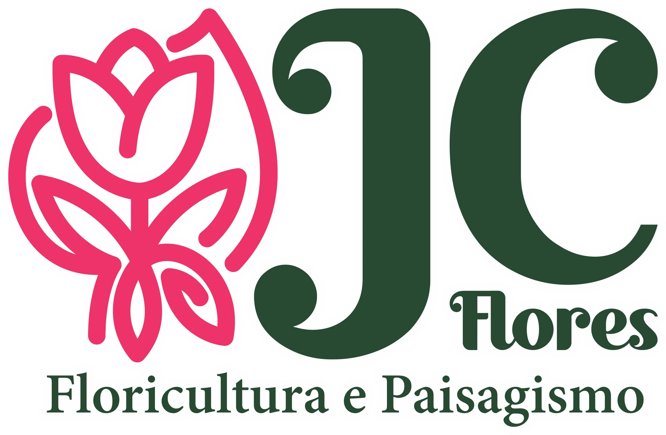 Logo JC Flores Floricultura